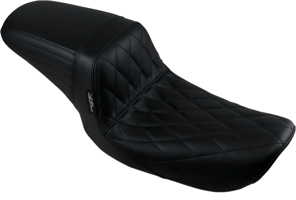 Le Pera Kickflip Seat - Diamond - Black - FXD '96-'03 LN-591DM - Main Product View