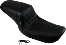 Load image into Gallery viewer, Le Pera Kickflip Seat - Diamond - Black - FXD &#39;96-&#39;03 LN-591DM - Side View
