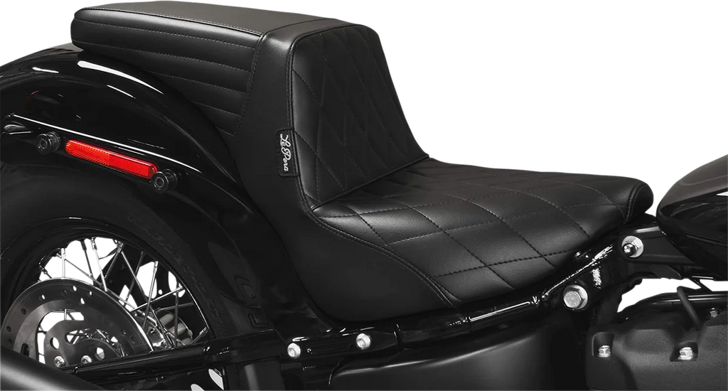 Le Pera Kickflip Seat - Diamond - Black - FX/FL '18-'23 LY-590DM - Main Product View