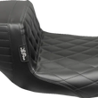 Load image into Gallery viewer, Le Pera Kickflip Seat - Diamond - Black - FL '97-'07 LH-597DM - Main Product View