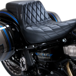 Load image into Gallery viewer, Le Pera Kickflip Seat - Diamond - Black - Softail '18-'23 LYR-590DM - Main Product View