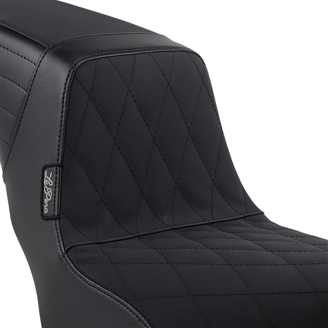 Le Pera Kickflip Seat - Diamond w/ Gripp Tape - Black - FXBB/FLSL '18-'23 LY-590DMGP - Back View