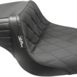 Load image into Gallery viewer, Le Pera Kickflip Seat - Diamond w/ Gripp Tape - Black - XL '10-'22 LK-596DMGP - Main Product View