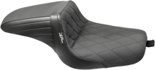 Load image into Gallery viewer, Le Pera Kickflip Seat - Diamond w/ Gripp Tape - Black - XL &#39;10-&#39;22 LK-596DMGP - Main Product View