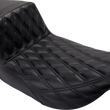 Load image into Gallery viewer, Le Pera Kickflip Seat - Double Diamond - Black - FL '97-'07 LH-597DD - Main Product View