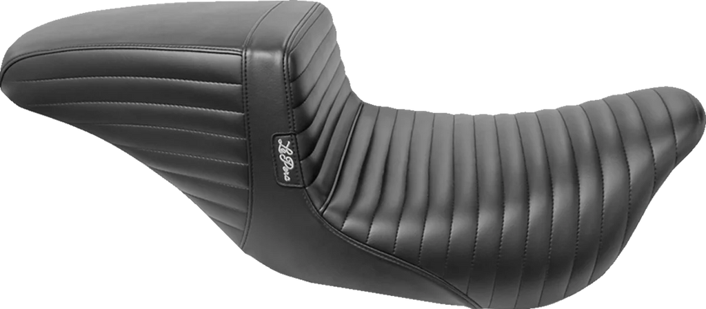Le Pera Kickflip Seat - Pleated - Black - FL '08-'23 LK-597PT - Main Product View