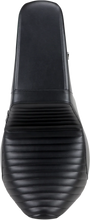Load image into Gallery viewer, Le Pera Kickflip Seat - Pleated - Black - FX/FL '18-'23 LY-590PT - Back View