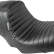 Load image into Gallery viewer, Le Pera Kickflip Seat - Pleated - Black - FXD '04-'05 LF-591PT - Main Product View