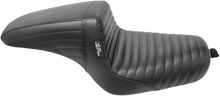 Load image into Gallery viewer, Le Pera Kickflip Seat - Pleated - Black - XL &#39;10-&#39;22 LK-596PT - Main Product View