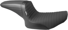 Load image into Gallery viewer, Le Pera Kickflip Seat - Pleated w/ Gripp Tape - Black - FXR &#39;82-&#39;94 L-598PTGP - Main Product View