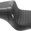 Load image into Gallery viewer, Le Pera Kickflip Seat - Pleated w/ Gripp Tape - Black - XL '10-'22 LK-596PTGP - Main Product View