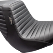 Load image into Gallery viewer, Le Pera Kickflip Up Front Seat - Pleated - Black - FL/FX '18-'24 LYRU-590PT - Main Product View