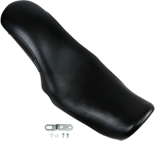 Load image into Gallery viewer, Le Pera King Cobra 2-Up Seat - Black - Softail '84-'99 LN-890 - Side View