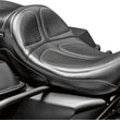 Load image into Gallery viewer, Le Pera Maverick Daddy Long Legs Seat - Black - Stitched - FL '08-'23 LK-957DL - Main Product View