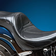 Load image into Gallery viewer, Le Pera Maverick Daddy Long Legs Seat - Black - Stitched - FL/FX '06-'17 LK-910DL - Back View