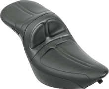 Load image into Gallery viewer, Le Pera Maverick Daddy Long Legs Seat - Black - Stitched - Softail '00-'17 LX-910DL - Main Product View