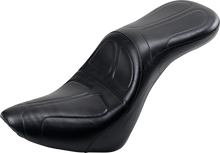 Load image into Gallery viewer, Le Pera Maverick Daddy Long Legs Seat - Black - Stitched - Softail '18-'23 LYX-910DL - Main Product View