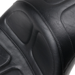 Load image into Gallery viewer, Le Pera Maverick Daddy Long Legs Seat - Black - Stitched - Softail '18-'23 LYX-910DL - Side View