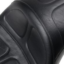 Load image into Gallery viewer, Le Pera Maverick Daddy Long Legs Seat - Black - Stitched - Softail '18-'23 LYX-910DL - Side View