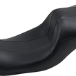 Load image into Gallery viewer, Le Pera Maverick Daddy Long Legs Seat - Black w/ HR Carbon Fiber Inlay - FL '08-'23 LK-957DLHR3 - Main Product View