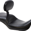 Load image into Gallery viewer, Le Pera Maverick Daddy Long Legs Seat - With Backrest - Black - Smooth - FL '08-'23 LK-957DLBRS - Main Product View