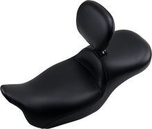 Load image into Gallery viewer, Le Pera Maverick Daddy Long Legs Seat - With Backrest - Black - Smooth - FL '08-'23 LK-957DLTBRS - Main Product View