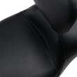 Load image into Gallery viewer, Le Pera Maverick Daddy Long Legs Seat - With Backrest - Black - Smooth - FL '08-'23 LK-957DLTBRS - Side View