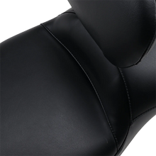 Load image into Gallery viewer, Le Pera Maverick Daddy Long Legs Seat - With Backrest - Black - Smooth - FL '08-'23 LK-957DLTBRS - Side View