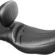Load image into Gallery viewer, Le Pera Maverick Daddy Long Legs Seat - With Backrest - Black - Stitched - FL '08-'23 LK-957DLTBR - Main Product View