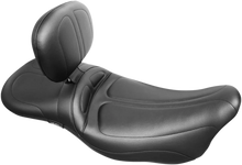 Load image into Gallery viewer, Le Pera Maverick Daddy Long Legs Seat - With Backrest - Black - Stitched - FL '08-'23 LK-957DLTBR - Main Product View