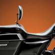 Load image into Gallery viewer, Le Pera Maverick Seat - with Backrest - Smooth - Black - FL '08-'23 LK-957BRS - Main Product View