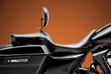 Load image into Gallery viewer, Le Pera Maverick Seat - with Backrest - Smooth - Black - FL '08-'23 LK-957BRS - Main Product View