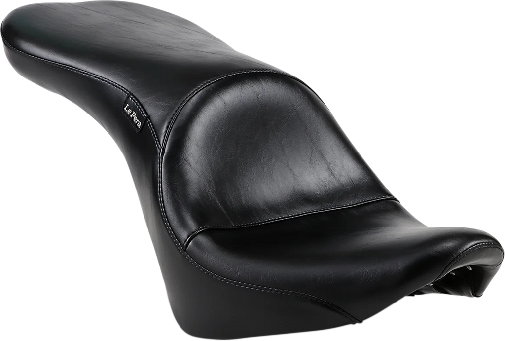 Le Pera Maverick Seat - without Backrest - Smooth - Black - FL/FX '18-'23 LY-910S - Main Product View