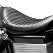 Load image into Gallery viewer, Le Pera Nugget Seat - Pleated - FXD '06-'17 LK-111PT - Main Product View