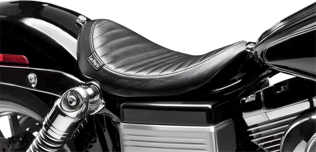 Le Pera Nugget Seat - Pleated - FXD '06-'17 LK-111PT - Main Product View