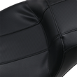 Load image into Gallery viewer, Le Pera Outcast Daddy Long Legs Seat - 2-Up - w/o Backrest - Carbon Fiber Inlay - Black - FL '08-'23 LK-997DLGT3 - Side View