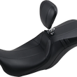 Load image into Gallery viewer, Le Pera Outcast GT Seat - 2-Up - With Backrest - Black Carbon Fiber - FL '08-'23 LK-997BRGT3 - Main Product View