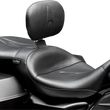 Load image into Gallery viewer, Le Pera RT66 Seat - With Backrest - Stitched - Black - FL '08-'23 LK-767BR - Main Product View