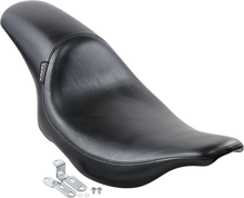 Load image into Gallery viewer, Le Pera Silhouette Full-Length Seat - Smooth - Black - FLT '91-'96 L-867 - Side View