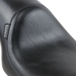 Load image into Gallery viewer, Le Pera Silhouette Full-Length Seat - Smooth - Black - FLT '91-'96 L-867 - Back View