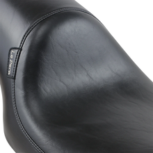 Load image into Gallery viewer, Le Pera Silhouette Full-Length Seat - Smooth - Black - FLT '91-'96 L-867 - Back View