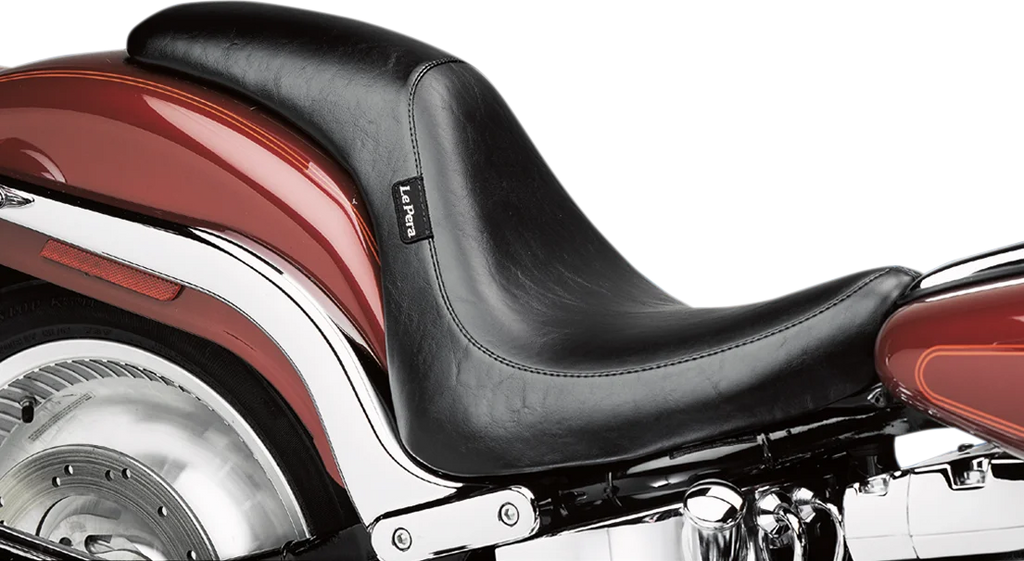 Le Pera Silhouette Seat - Deuce - Smooth - FXST '00-'07 LD-860 - Main Product View