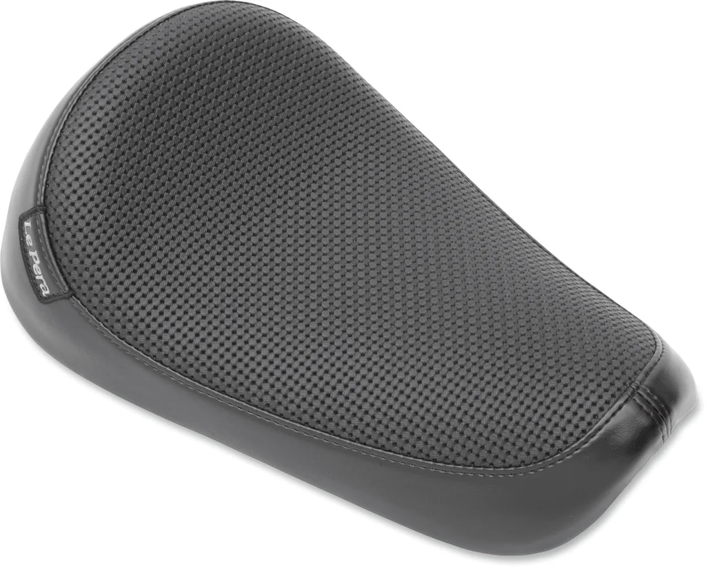 Le Pera Silhouette Solo Seat - Basketweave - Black - XL '82-'03 L-876 - Main Product View