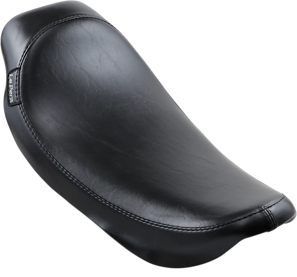 Le Pera Silhouette Solo Seat - Smooth - Black - Dyna '96-'03 LN-851 - Main Product View
