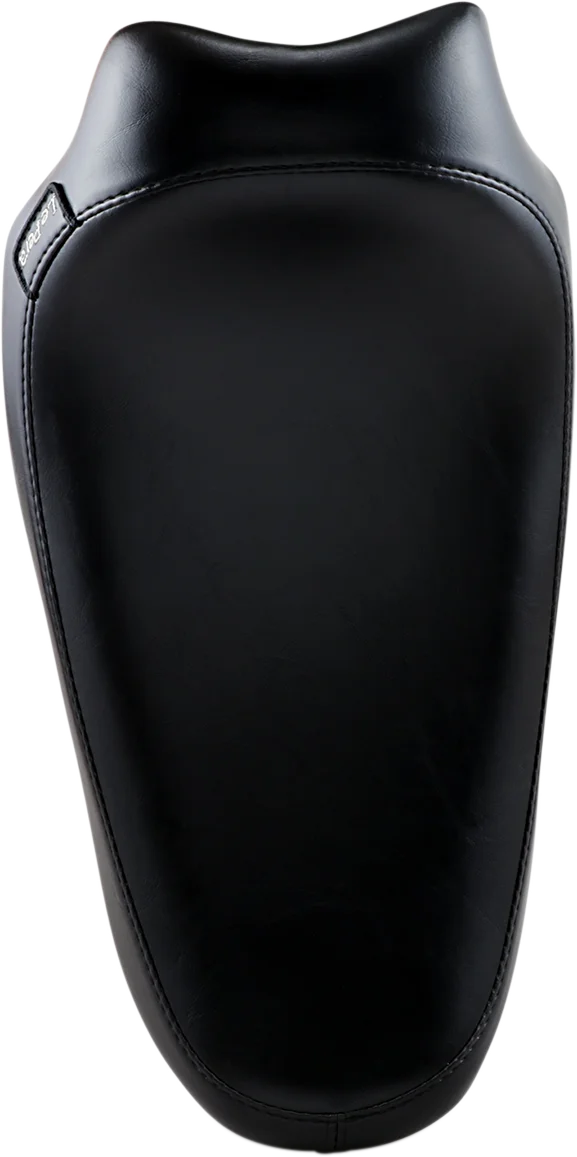 Le Pera Silhouette Solo Seat - Smooth - Black - Dyna '96-'03 LN-851 - Installation View