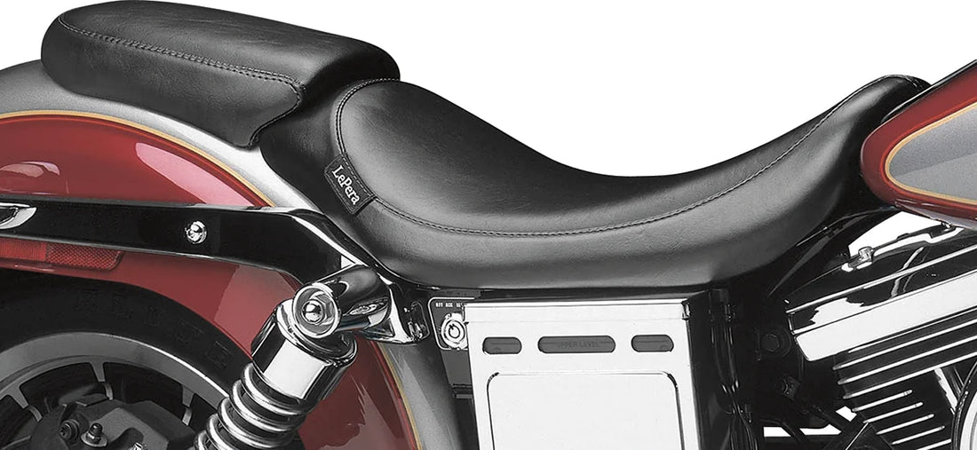 Le Pera Silhouette Solo Seat - Smooth - Black - Dyna '96-'03 LN-851 - Additional View 5