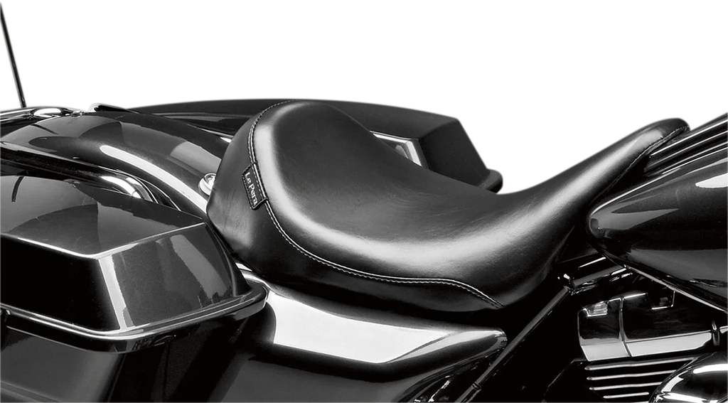 Le Pera Silhouette Solo Seat - Smooth - Black - FL '08-'23 LK-857 - Main Product View