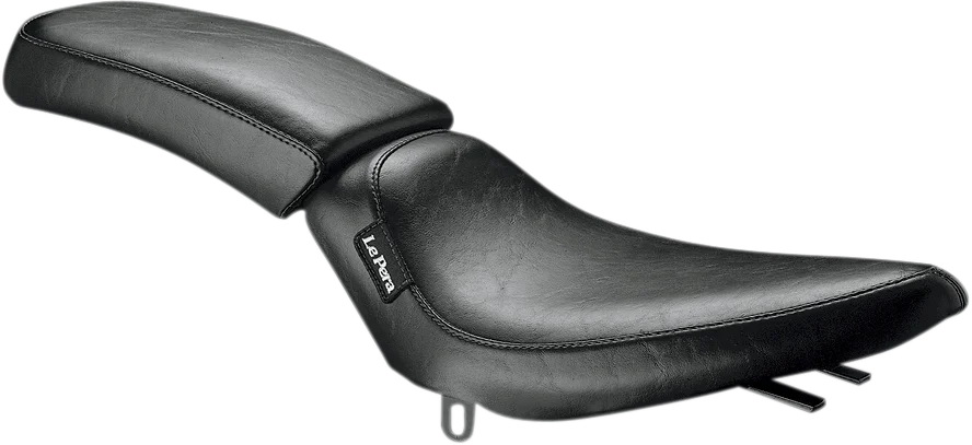 Le Pera Silhouette Solo Seat - Smooth - Black - FX/L '65-'84 LN-852 - Main Product View