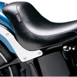 Load image into Gallery viewer, Le Pera Silhouette Solo Seat - Smooth - Black - FXST '06-'17 LGK-850 - Main Product View