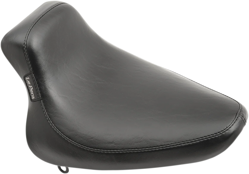 Le Pera Silhouette Solo Seat - Smooth - Black - Softail '00-'07 LX-850 - Main Product View